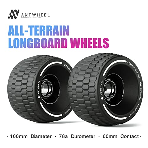 100mm All-Terrain Urethane Wheels for Electric Skateboards