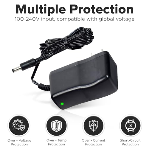 AlveyTech 22V Lithium-Ion Battery Charger for E-Scooters