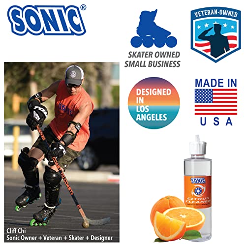 Sonic Citrus Cleaner for Skate Bearings - 8oz