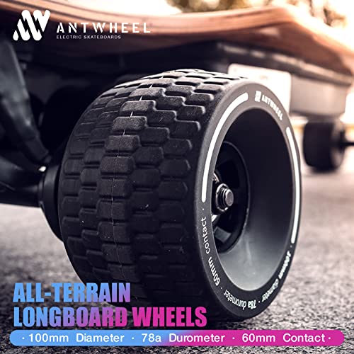 100mm All-Terrain Urethane Wheels for Electric Skateboards