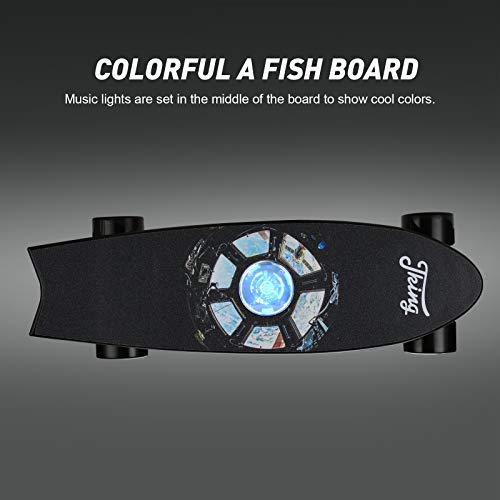 450W Electric Longboard with Remote Control, 18.6 MPH