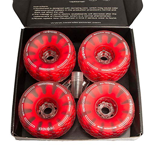 IWONDER 120mm All Terrain Electric Skateboard Wheels