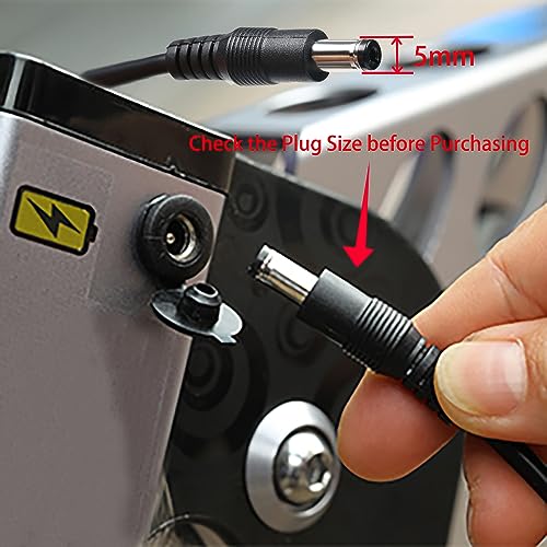 Jucuwe 42V 2A Electric Bike Power Adapter