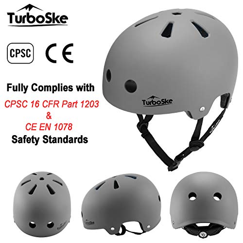 TurboSke Multi-Sport Helmet for Kids and Adults