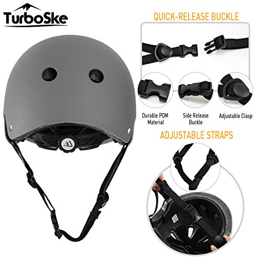 TurboSke Multi-Sport Helmet for Kids and Adults