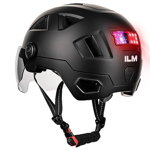 Smart Bike Helmet with LED Brake Warning Light