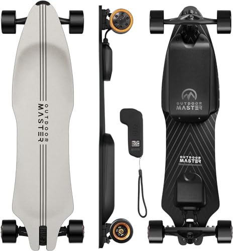 OutdoorMaster Caribou Electric Skateboard - 26 Mile Range