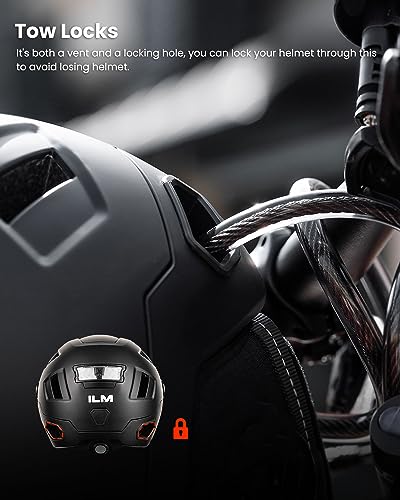 Smart Bike Helmet with LED Brake Warning Light