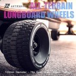 ANTWHEEL 100mm All-Terrain Electric Skateboard Wheels