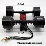 Dual Motor Kit for Electric Skateboard – 400W 30 MPH