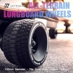 ANTWHEEL 100mm All-Terrain Electric Skateboard Wheels