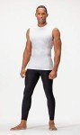 Men's Sleeveless Athletic Compression Shirts - 3 Pack