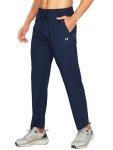 Men's Lightweight Athletic Joggers with Zipper Pockets