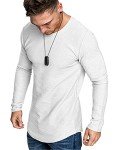 Men's Fitted Long Sleeve Workout Tees - 2 Pack