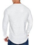 Men's Fitted Long Sleeve Workout Tees - 2 Pack