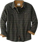 Men's Cool Army Melange Flannel Shirt