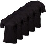 5 Pack Men’s Quick-Dry Mesh Active T-Shirts