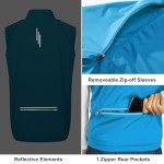 Men's Waterproof Cycling Jacket with Reflective Details