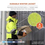 Hi-Vis Heat Reflective Jacket in Lime