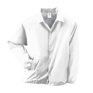 Water-Resistant Nylon Jacket for Active Coaches, XL