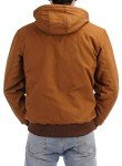Men's Waterproof Hooded Flannel Lined Active Jacket