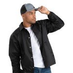 Water-Resistant Nylon Jacket for Active Coaches, XL