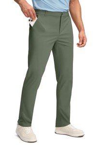 Men's Slim Fit Stretch Golf Pants - Sage Green