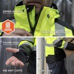 Hi-Vis Heat Reflective Jacket in Lime