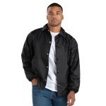 Water-Resistant Nylon Jacket for Active Coaches, XL