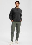 Men's Slim Fit Stretch Golf Pants - Sage Green