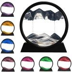 3D Liquid Motion Sand Art for Home Decor