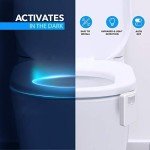 Color Changing Toilet Bowl Night Light Gadget