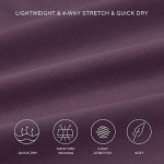 Women's Lightweight High-Waisted Jogger Pants - Vintage Grape