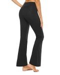 Women's High Waist Bootcut Yoga Pants with Pockets