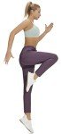 Women's Lightweight High-Waisted Jogger Pants - Vintage Grape