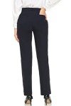 Oalka Women's Stretchy Yoga Dress Pants - Black