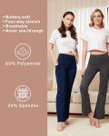 Women's High Waist Bootcut Yoga Pants with Pockets