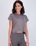 5-Pack Women's Quick-Dry Crop Tops for Activewear
