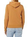French Terry Fleece Full-Zip Hoodie for Women