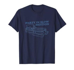Funny Party In Slow Motion Captain T-Shirt