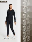 BALEAF Women's Fleece-Lined Long Sleeve Top