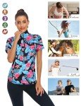 Women's Moisture-Wicking Sun Protection Polo Shirt