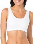 Fruit of the Loom Women's Sports Bra - Black/Grey
