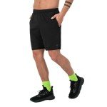 Moisture-Wicking Black Gym Shorts for Men