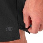 Moisture-Wicking Black Gym Shorts for Men