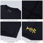 Men's UPF 50+ Cooling Fishing Shirt - Black
