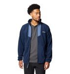 Columbia Men's Full Zip Fleece Jacket, Navy