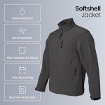 Men's Water and Wind Resistant Soft Shell Jacket