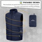Men's Lightweight Packable Insulated Puffer Vest