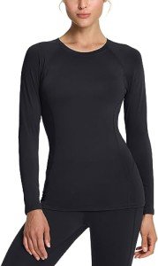 Women's Thermal Compression Base Layer Long Sleeve Tops